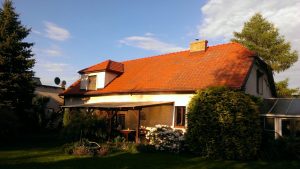 mycie dachówki ceramicznej